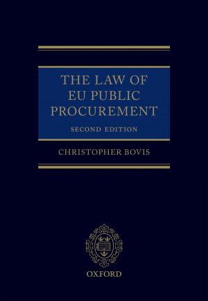 Cover of the book The Law of EU Public Procurement by Jonathan Glover