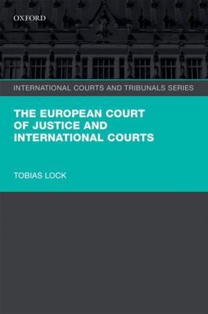 Cover of the book The European Court of Justice and International Courts by David Miller