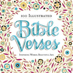 Cover of the book 100 Illustrated Bible Verses by Kirsten Menger-Anderson