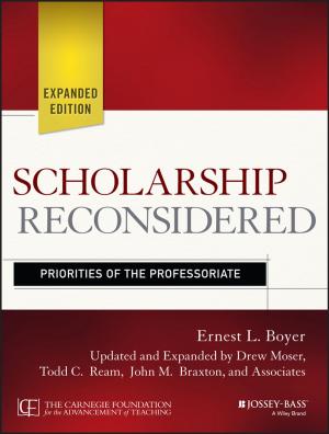 Book cover of Scholarship Reconsidered
