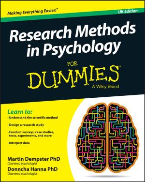 Cover of the book Research Methods in Psychology For Dummies by Kye-Si Kwon, Steven Ready