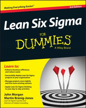 Cover of the book Lean Six Sigma For Dummies by Gill G. Ringland, Oliver Sparrow, Patricia Lustig