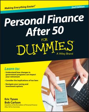 Cover of the book Personal Finance After 50 For Dummies by Sherry Kinkoph Gunter, Jennifer Ackerman Kettell, Greg Kettell