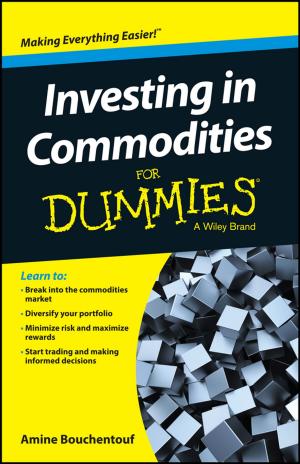 Cover of the book Investing in Commodities For Dummies by Pascal Pagani, Friedman Tchoffo Talom, Patrice Pajusco, Bernard Uguen