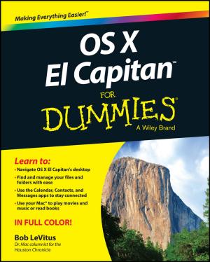 Cover of the book OS X El Capitan For Dummies by R. Mark Leckie, Kate Pound, Megan Jones, Lawrence Krissek, Kristen St. John