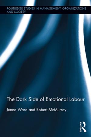 Book cover of The Dark Side of Emotional Labour