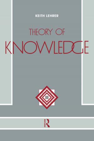Cover of the book Theory of Knowledge by Kjell Törnblom, Riël Vermunt