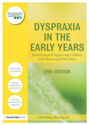 Book cover of Dyspraxia in the Early Years