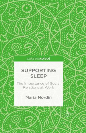 Cover of the book Supporting Sleep by Randall W. Monty
