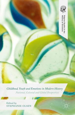 Cover of the book Childhood, Youth and Emotions in Modern History by 