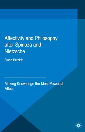 Cover of the book Affectivity and Philosophy after Spinoza and Nietzsche by Lans Bovenberg, Asghar Zaidi