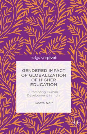 Cover of the book Gendered Impact of Globalization of Higher Education by Helene von Bismarck
