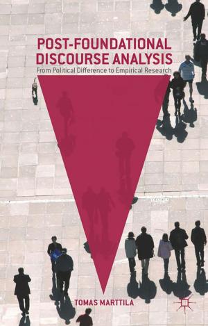 Cover of the book Post-Foundational Discourse Analysis by Martin Paul Eve