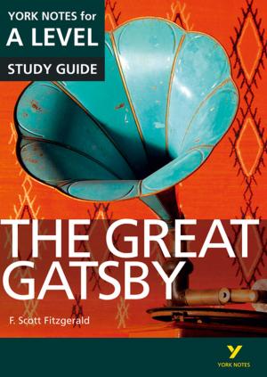 Cover of the book The Great Gatsby: York Notes for A-level by Marc Asturias, Moira Gagen