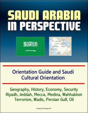Cover of the book Saudi Arabia in Perspective: Orientation Guide and Saudi Cultural Orientation: Geography, History, Economy, Security, Riyadh, Jeddah, Mecca, Medina, Wahhabism, Terrorism, Wadis, Persian Gulf, Oil by Progressive Management
