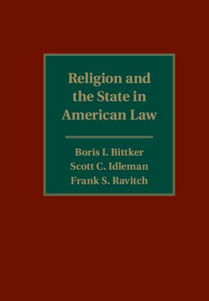 Cover of the book Religion and the State in American Law by Taisu Zhang