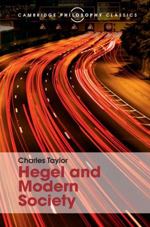 Cover of the book Hegel and Modern Society by Jeffrey S. Siker