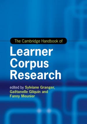 Cover of the book The Cambridge Handbook of Learner Corpus Research by Lorna Finlayson