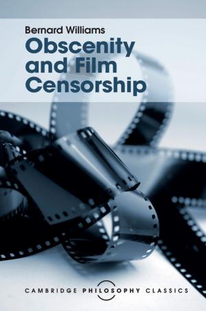 Cover of the book Obscenity and Film Censorship by 