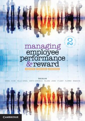 Book cover of Managing Employee Performance and Reward