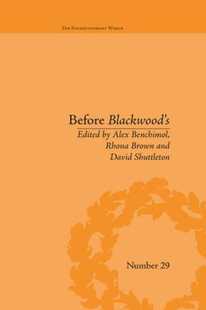 Cover of the book Before Blackwood's by Brian G. Ogolsky, Sally A. Lloyd, Rodney M. Cate