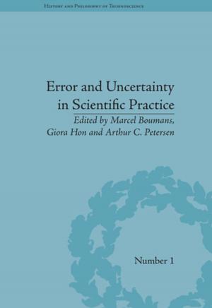 Cover of the book Error and Uncertainty in Scientific Practice by Marilena Alivizatou