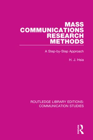 Cover of the book Mass Communications Research Methods by Perry R. Hinton