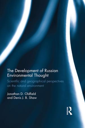 Cover of the book The Development of Russian Environmental Thought by Marilynne Boyle-Baise, Jack Zevin