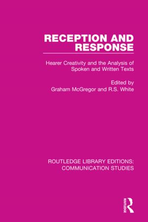 Cover of the book Reception and Response by Susan Blackmore, Emily T. Troscianko