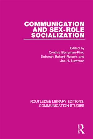 Cover of the book Communication and Sex-role Socialization by Paulhan, F