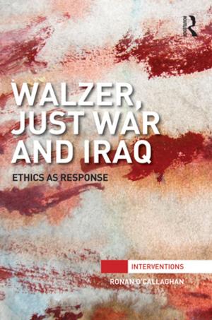 Cover of the book Walzer, Just War and Iraq by Will Clark