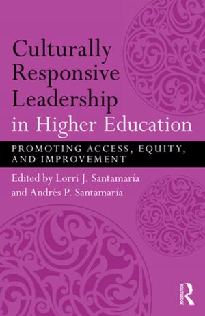 Cover of the book Culturally Responsive Leadership in Higher Education by Jane Duran