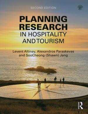 Cover of the book Planning Research in Hospitality and Tourism by Michael Savage, James Barlow, Peter Dickens, Tom Fielding