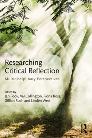 Cover of the book Researching Critical Reflection by 