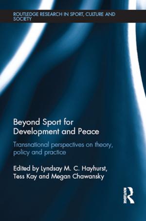 Cover of the book Beyond Sport for Development and Peace by Ilany Kogan