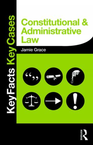 Cover of the book Constitutional and Administrative Law by Niall Whelehan