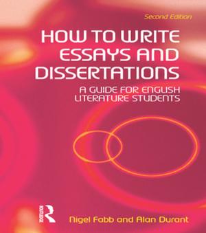 Cover of the book How to Write Essays and Dissertations by Kuniko Fujita