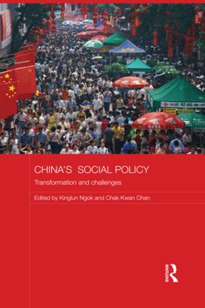 Cover of the book China's Social Policy by Harold C. Edey