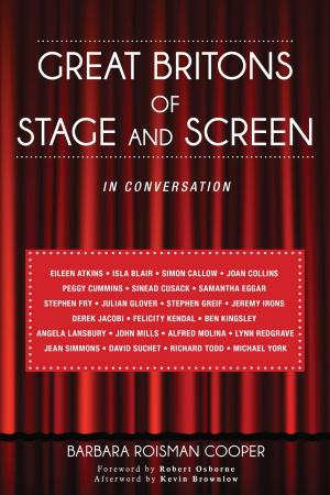 Cover of the book Great Britons of Stage and Screen by Playboy, Ralph Ginzburg, Raquel Welch, Dr. Mary Calderone, Mae West, Hugh M. Hefner, Erica Jong, William Masters, Virginia Johnson, Joan Collins, Dr. Ruth Westheimer, Sharon Stone, Cindy Crawford