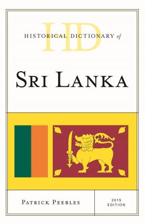 Cover of the book Historical Dictionary of Sri Lanka by Heather Hope Kuruvilla