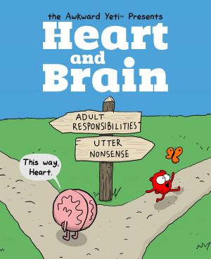 Cover of the book Heart and Brain by Amanda Lovelace, ladybookmad