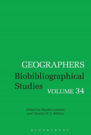 Cover of the book Geographers by David Park