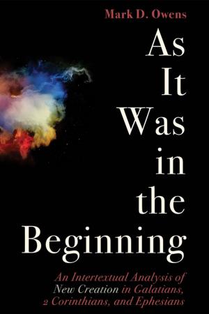 Book cover of As It Was in the Beginning