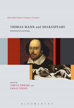 Cover of the book Thomas Mann and Shakespeare by Anita Mason