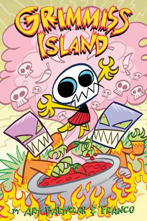 Book cover of Itty Bitty Comics: Grimmiss Island