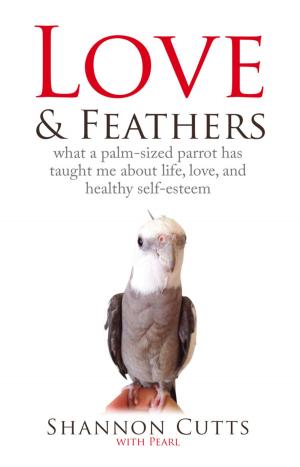 Book cover of LOVE & FEATHERS: What a Palm-Sized Parrot Has Taught Me About Life, Love, and Healthy