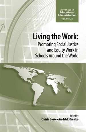 Cover of the book Living the work by Jafar Jafari, Liping Cai