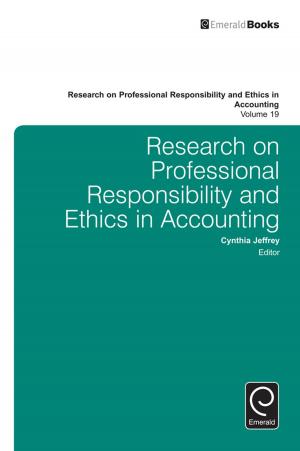 Cover of the book Research on Professional Responsibility and Ethics in Accounting by 