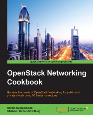 Cover of the book OpenStack Networking Cookbook by Ezra Schwartz, Elizabeth Srail
