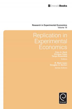 Cover of the book Replication in Experimental Economics by Glenn C. Blomquist, Kristian Bolin